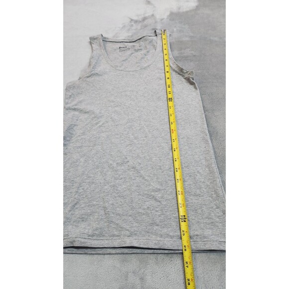 Pact Organic Cotton Medium Grey Tank Top - Picture 5 of 6